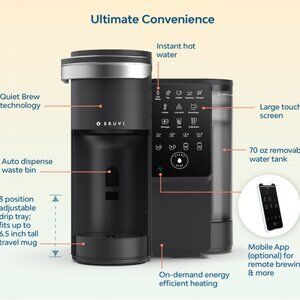 NIB Bruvi BV-01 Coffee Brewer Bundle